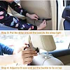 Dog Car Seat Cover Anti-Slip Pet Carriers Bag Basket Puppy Carrier for Dogs Cats