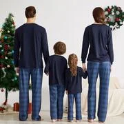 Christmas ' let it Snow ! ' Family Matching Pajamas Set