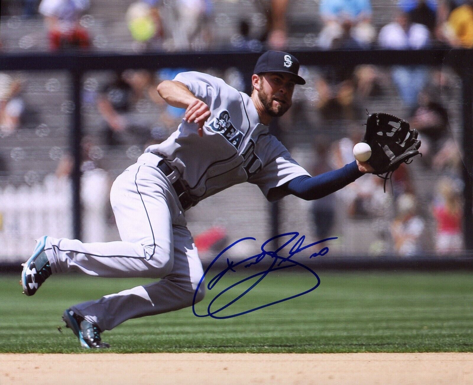 Nick Franklin Seattle Mariners Autographed Signed 8x10 Photo Poster painting CFS COA