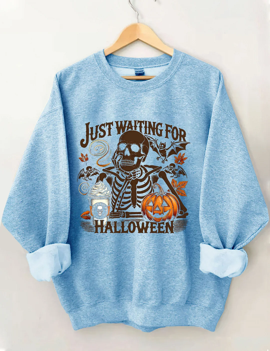 Just Waiting For Halloween Sweatshirt