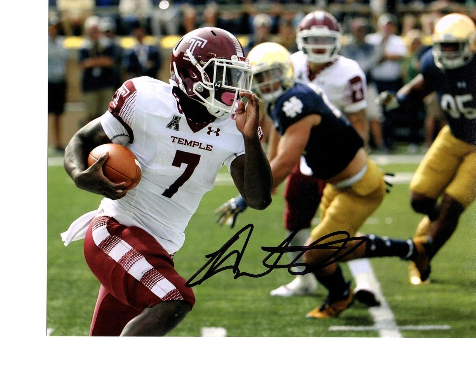 Ryquell Armstead signed autographed 8x10 football Photo Poster painting Temple Owls 2019 Draft c