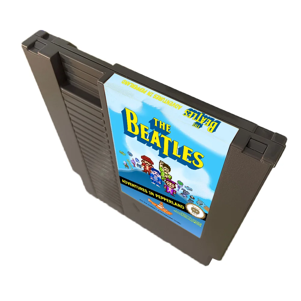 Beatles Adventures in Pepperland NES For Nintendo Entertainment System Console - 8 Bit Game Cartridge