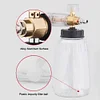 Foam Cannon with 1L Bottle Transparent Pressure Washer 1/4 Inch Quick Connect