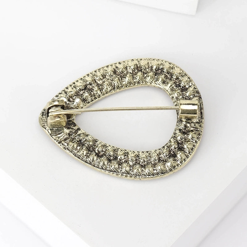 Basic Pin Water Droplets Alloy Women's Brooches