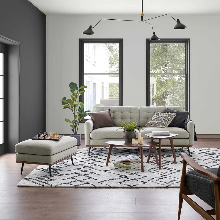 Isaac Sofa with Ottoman