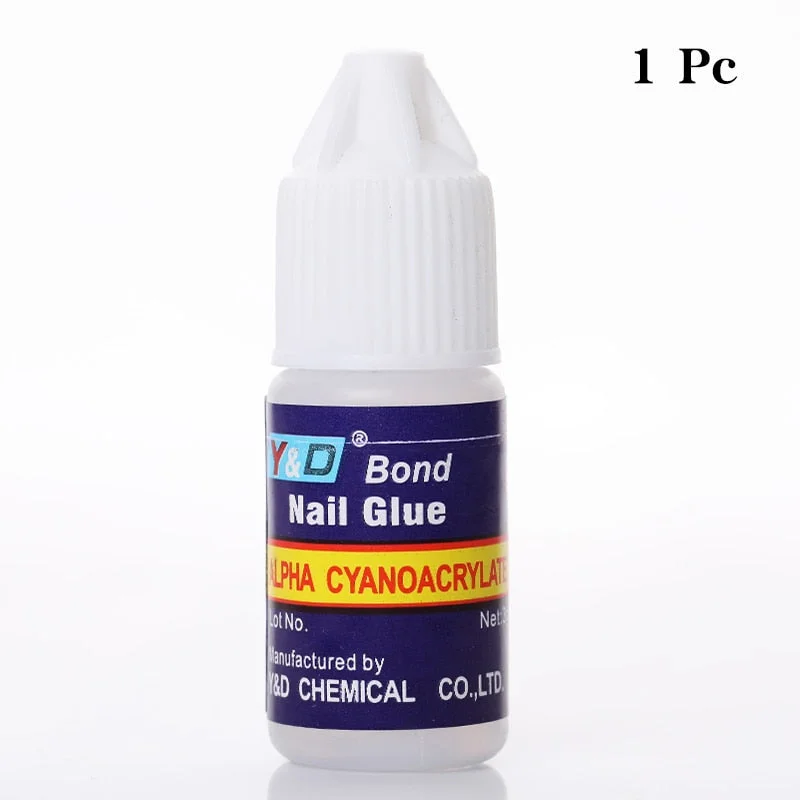 1/5/10 pcs Nail Adhesive Glue For Nail Art Rhinestone Fast-dry for UV Gel Acrylic Glue Nail Art Decoration DIY Tools Accessories-Nail Inspo