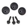 AMK 2pcs Heavy Duty Overdrive Bevel Gear, 24/8T Bevel Gear Set for 1/10 RC Crawler Axial SCX10 II AR44/45 Capra Portal Axle Spare Parts
