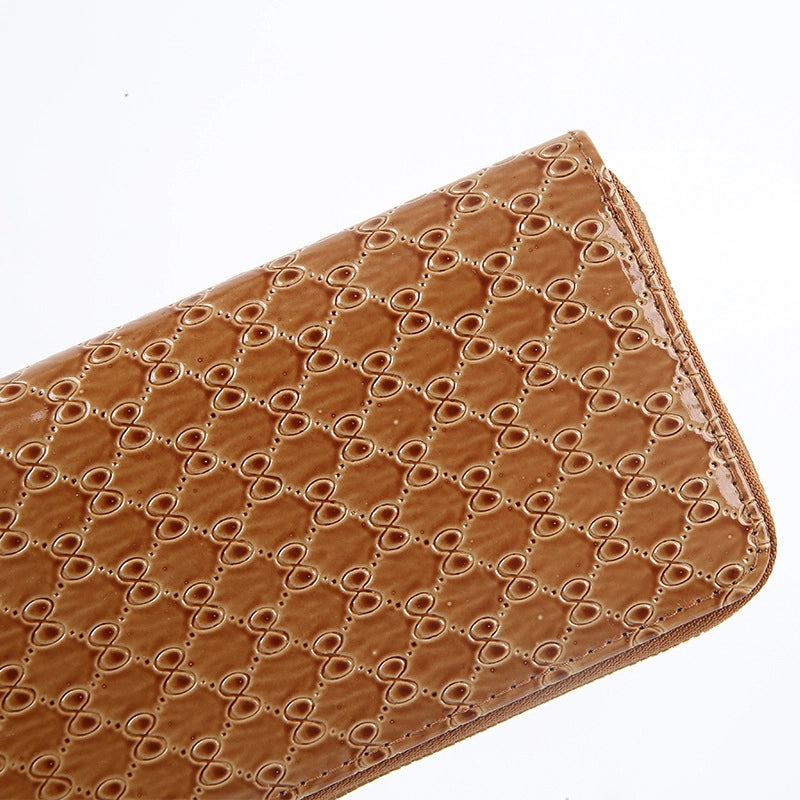 Unisex Solid Color Pu Leather Side Zipper Wallets