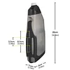 Bicycle Aerodynamic Water Bottle Bracket Set 600ml Bike Water Bottle for Cycling