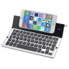 Three Folding Mobile Phone Tablet Aluminum Alloy Bluetooth keyboard IOS Android Windows Three Systems Universal