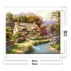 (Counted/Stamped) 11CT Country House-Cross Stitch 40*50cm/15.7x19.7in