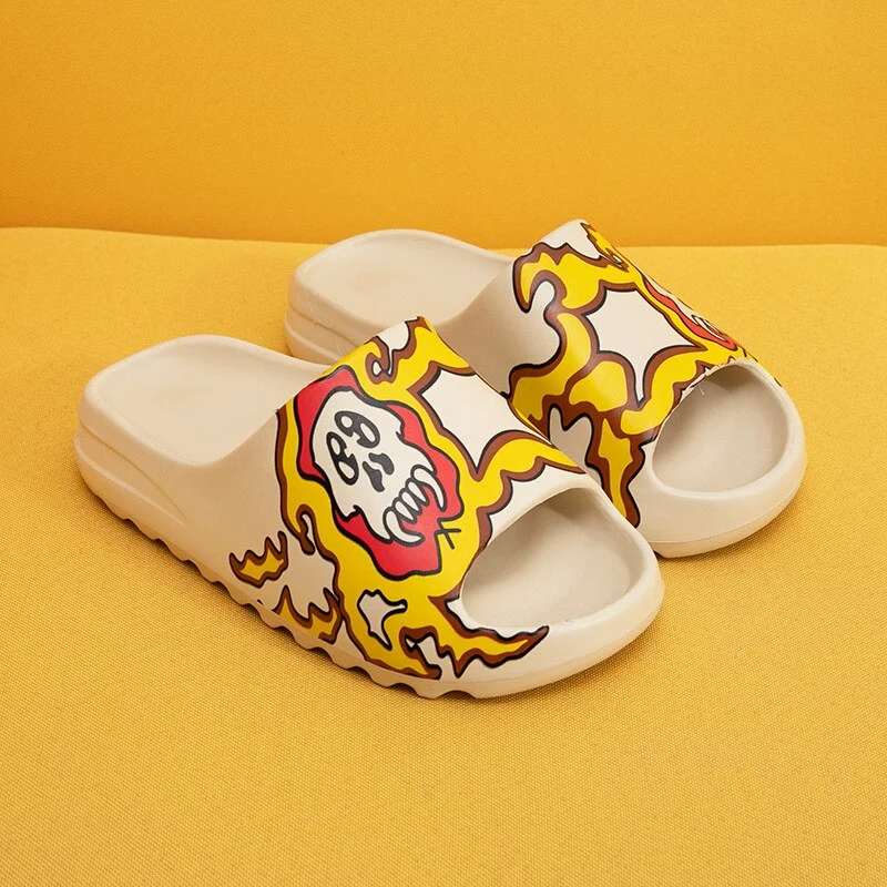 Graduation Gift Big Sale Women Platform Flat Slippers Outdoor Flip Flops Summer Beach Fashion Indoor Slippers Unisex Men Non-slip Slides 2022 Home 36-45