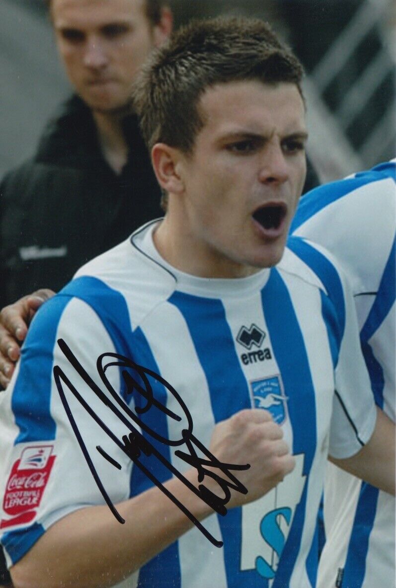 DEAN COX HAND SIGNED 6X4 Photo Poster painting BRIGHTON FOOTBALL AUTOGRAPH 4