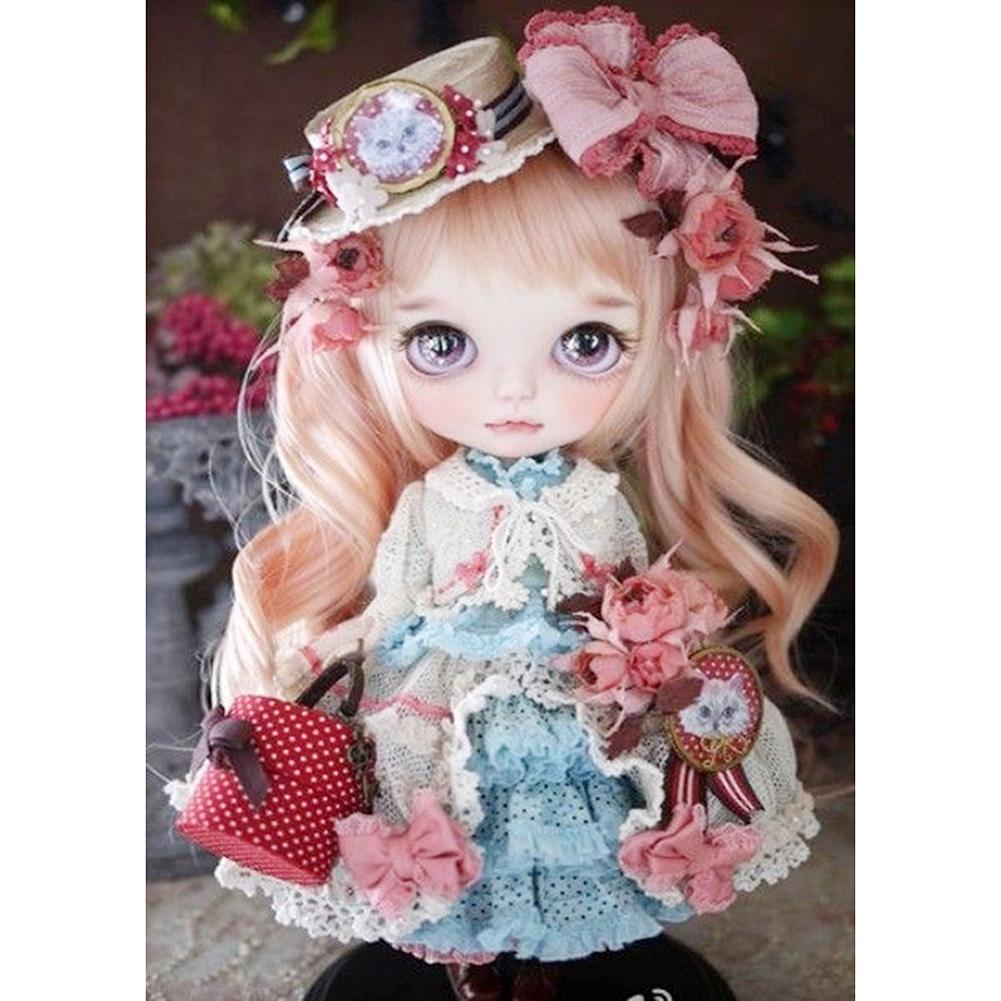 

30*40CM - Blythe Doll - Round Drill Diamond Painting, 501 Original