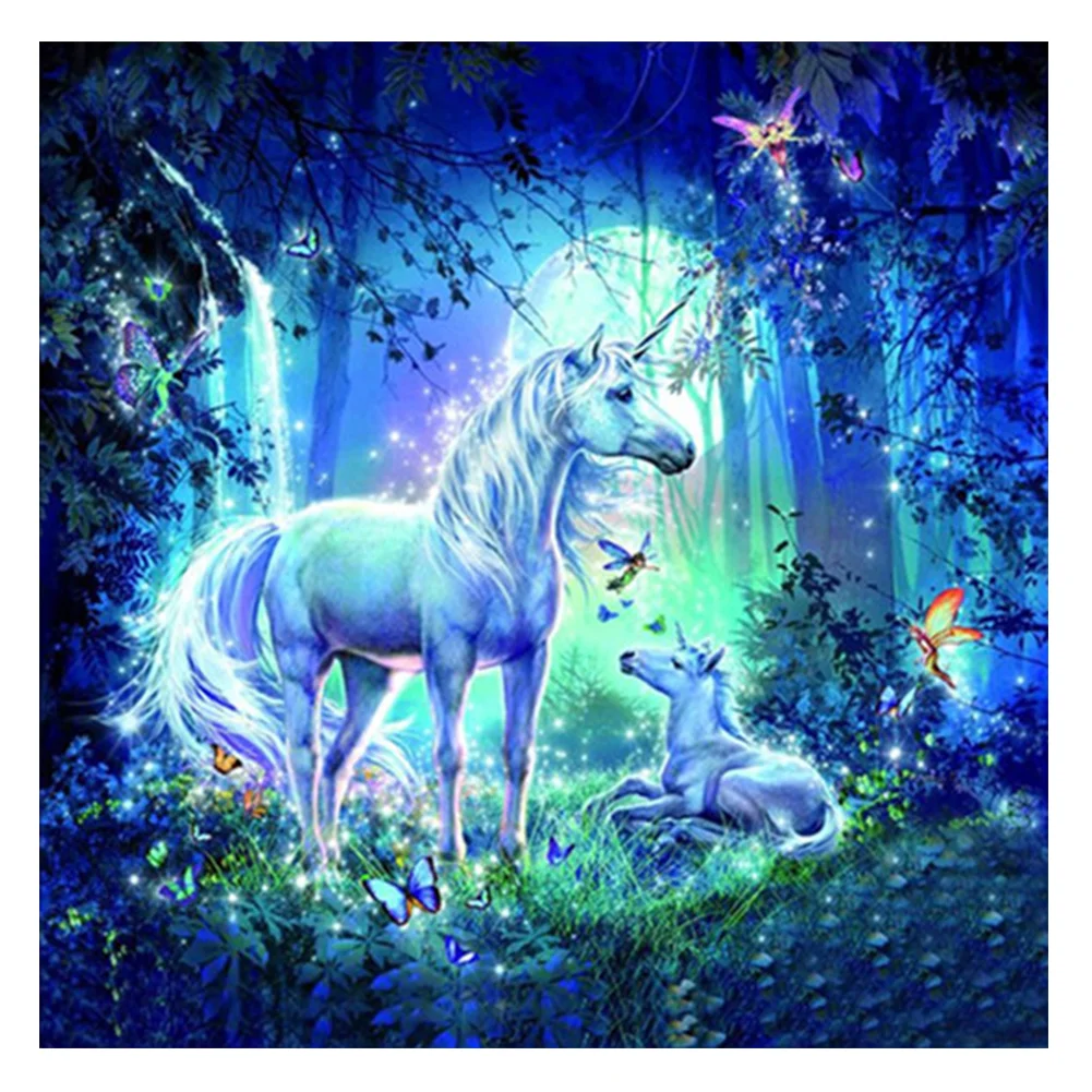 Horse - Partial Drill - Diamond Painting(30*30cm)