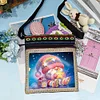 Vintage-Inspired 5D DIY Diamond Painting Waterproof Adjustable Strap Shoulder Cross Bag Kit(Star Gnome)
