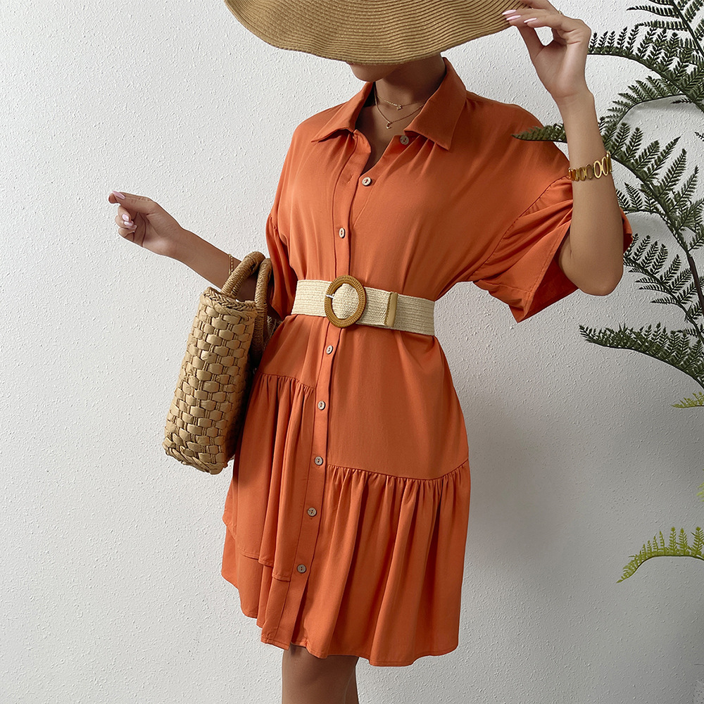  thdmladies Living So Free Clay Midi Dress thedmladies