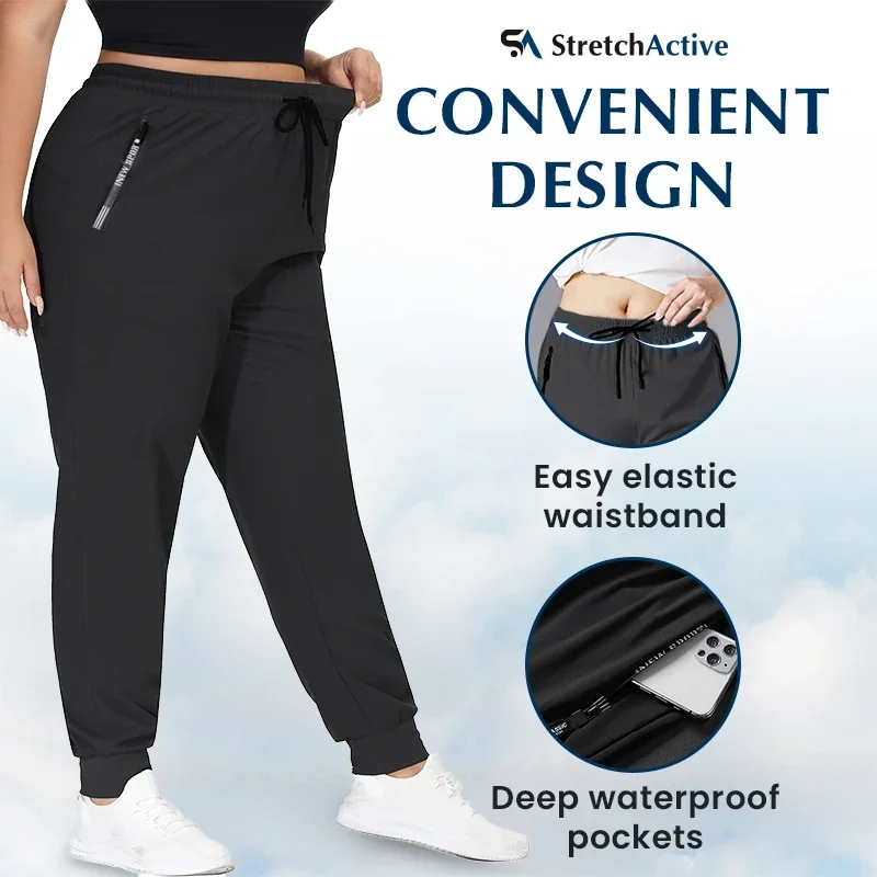 StretchActive - Women's Ultra Soft Stretch Perfect Drape Casual Pants