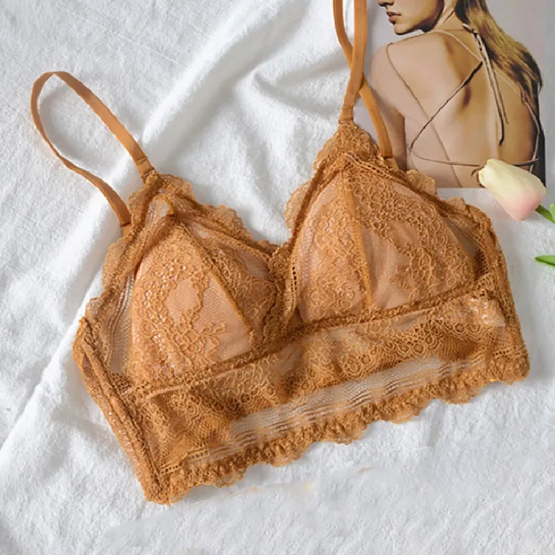 Sexy Bra Wireless Push Up Bralette Beauty Back U-Shape Big Backless Lingerie 3 Styles Underwear Tops Soutien Gorge нижнее белье