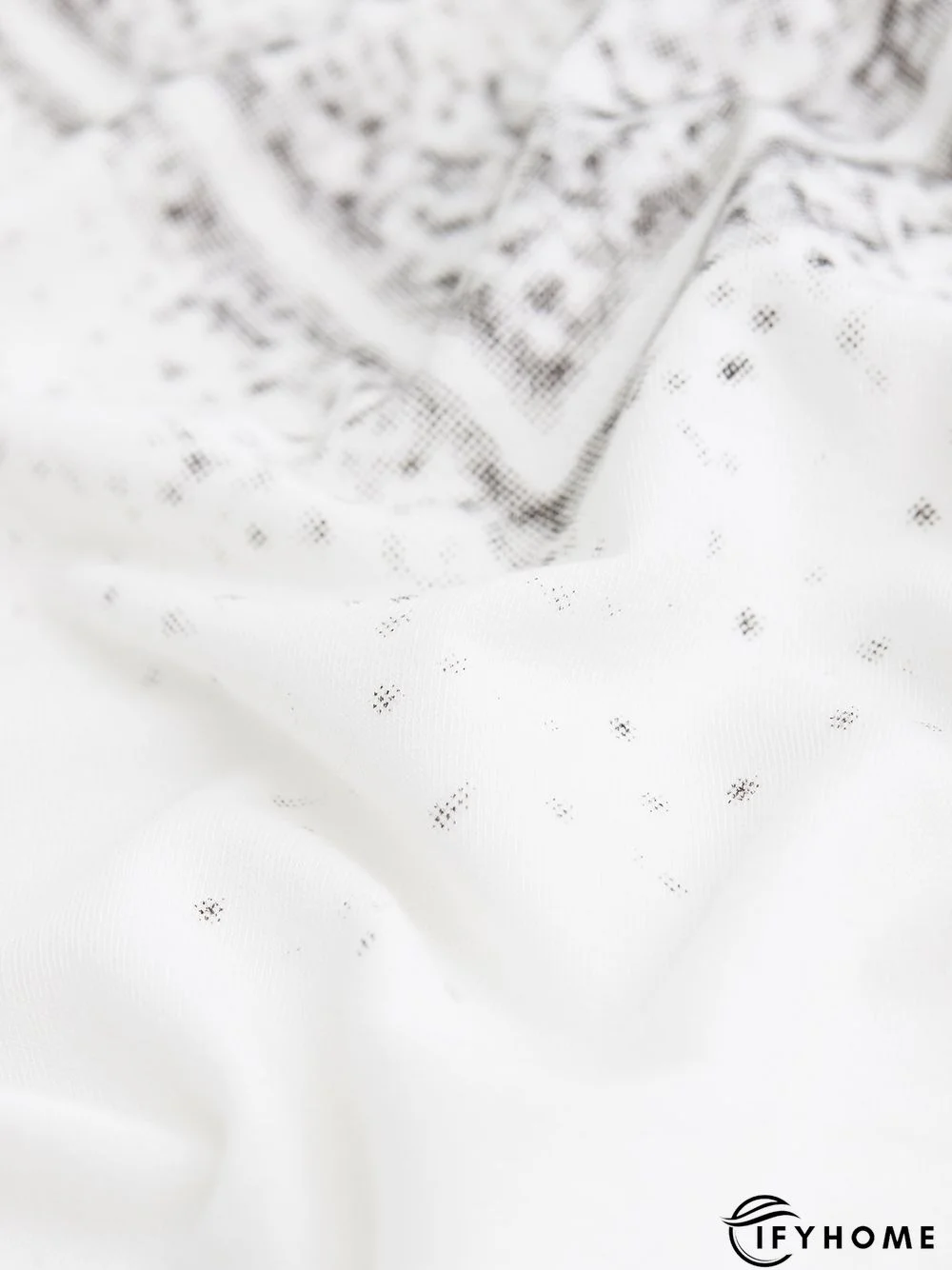 Loose V Neck Casual Abstract Tunic Blouse | IFYHOME