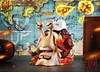 Akainu/ Sakazuki, Nightmare Luffy, Young Whitebeard/ Edward Newgate, Wanderer Aokiji/ Kuzan's DenDen Mushi - ONE PIECE Resin Statue - TOP-Studios