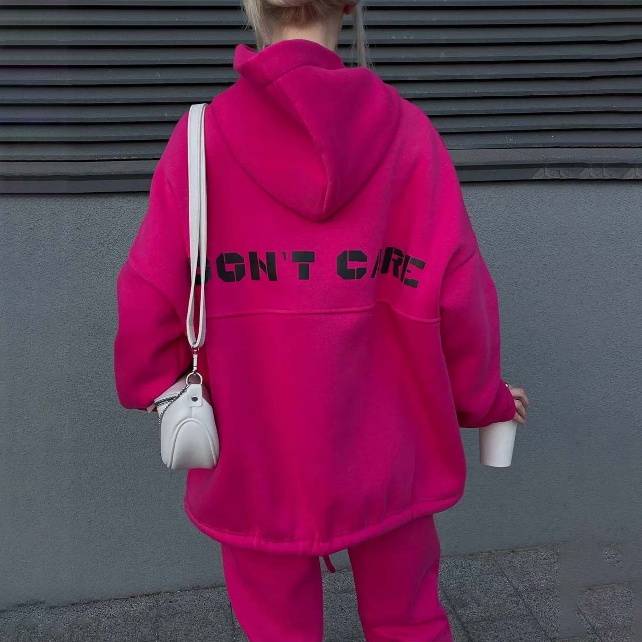 Women's Fashion Hooded Sports Casual Sweatshirt Set