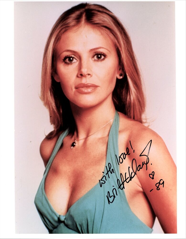 Sexy BRITT EKLAND Signed Photo Poster painting