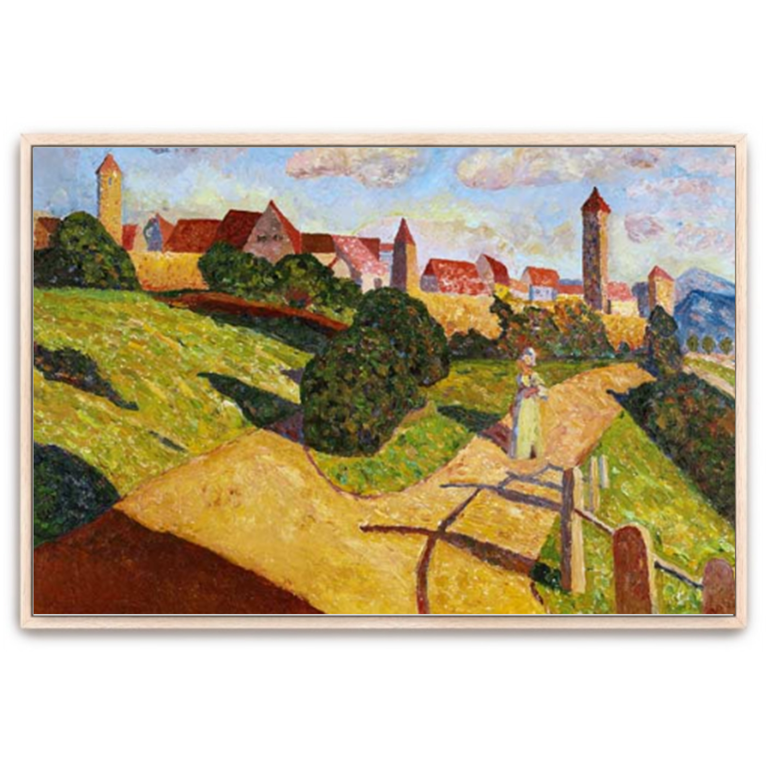 Rothenburg ob der Tauber - Works with frames