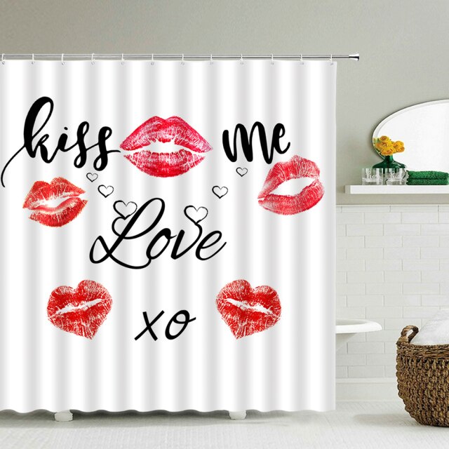 

Shower Curtain – Romance kiss love-180*180cm, 501 Original