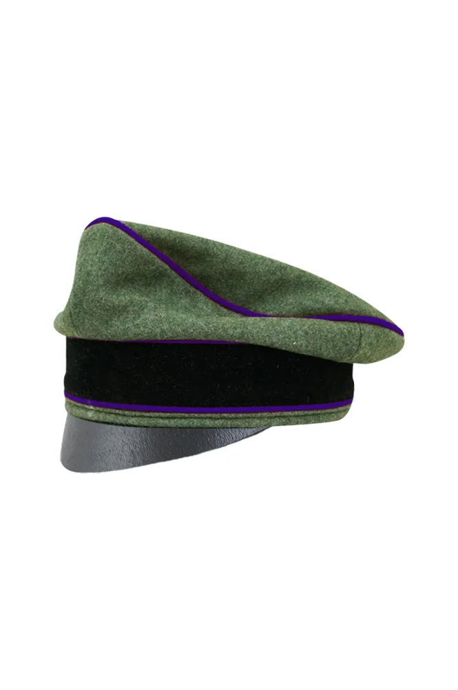   Waffen Elite Wool Crusher Cap Small Visor German-Uniform