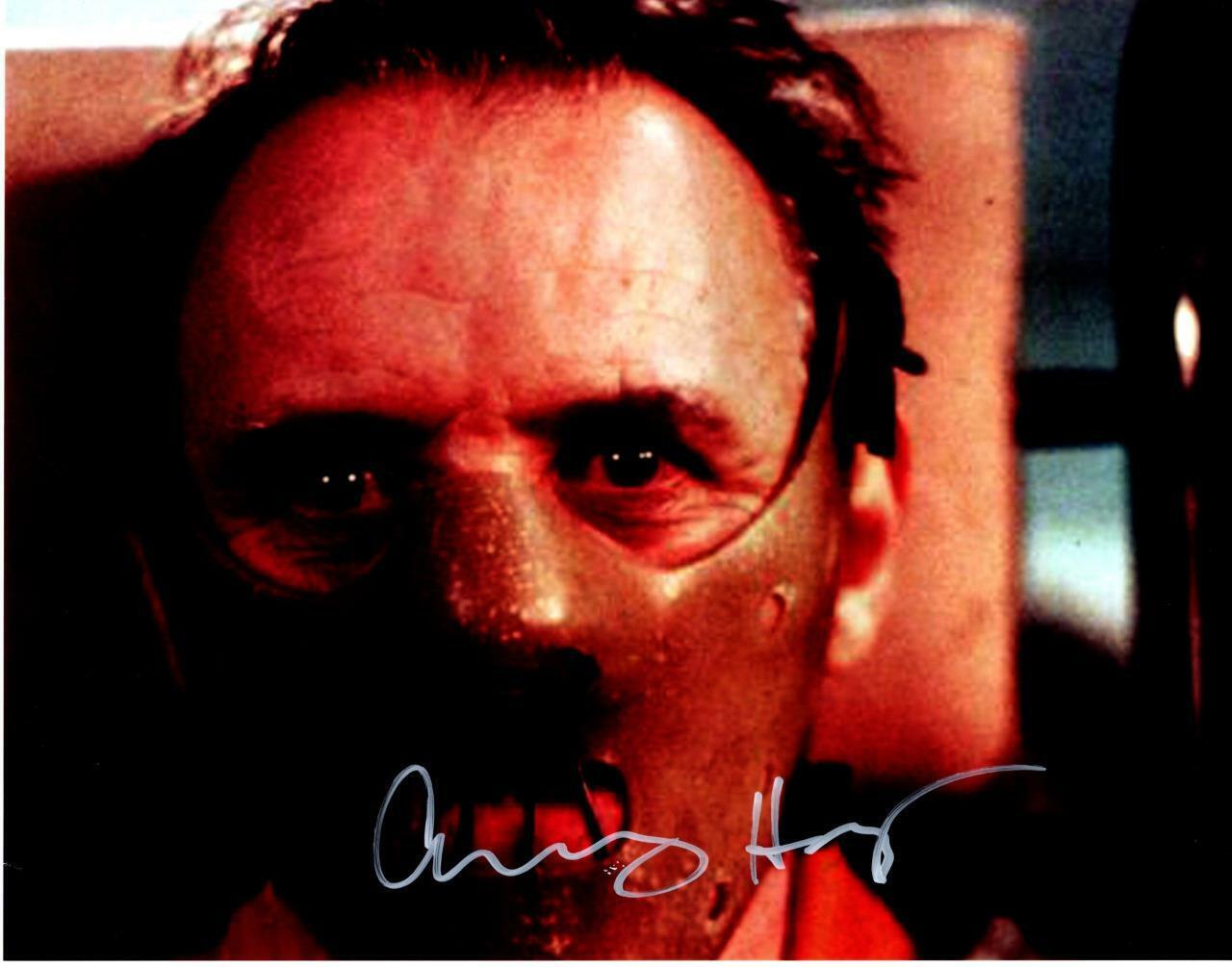 Anthony Hopkins autographed 11x14 Photo Poster painting Really nice signed Photo Poster painting and COA