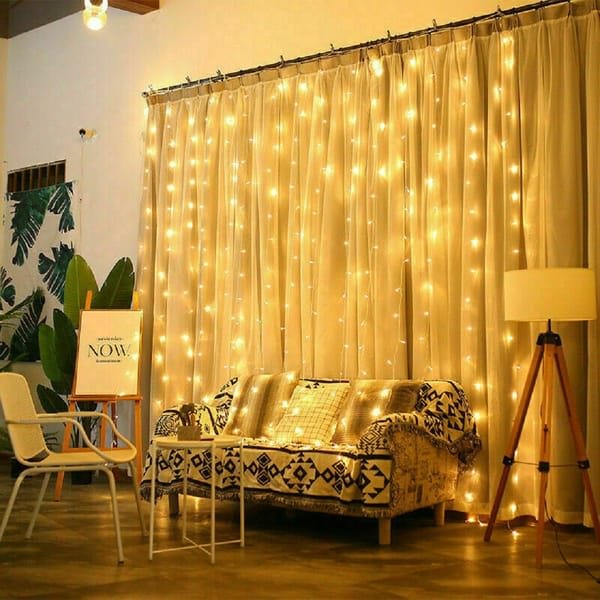 300 LED kurtyna Fairy Lights USB girlanda żarówkowa z pilotem Xmas wesele boże narodzenie wielokolorowe białe światło LED