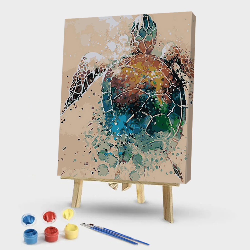 

40*50CM Paint By Numbers-Tortoise, 501 Original