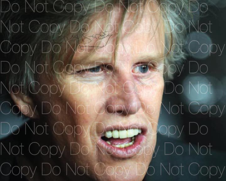 Gary Busey Photo Poster painting 8X10 picture poster autograph RP