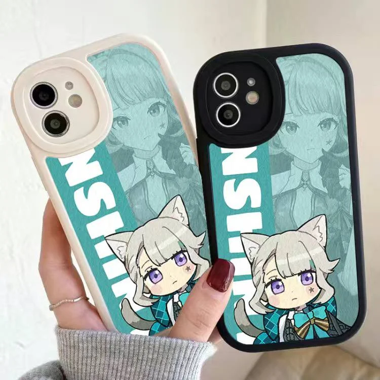 Genshin Toys New Fontaine Characters Silicone Case