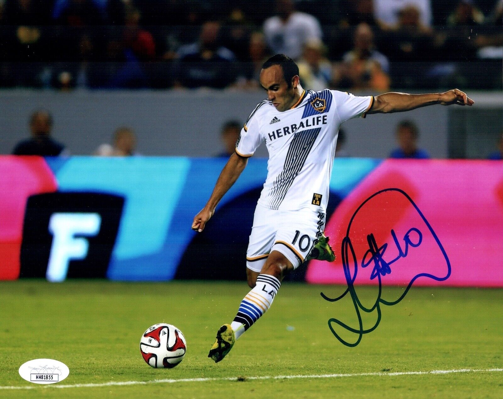 LANDON DONAVON Signed SOCCER 8X10 Photo Poster painting IN PERSON Autograph GALAXY JSA COA Cert