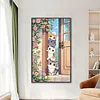 Cat-11CT Stamped Cross Stitch 52*83cm/20.47*32.68in (Big Size) tapestrymarket