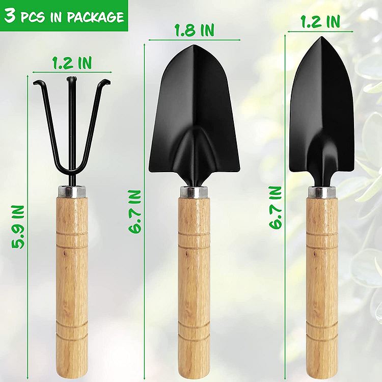 3Pcs Gardening Set of Tools