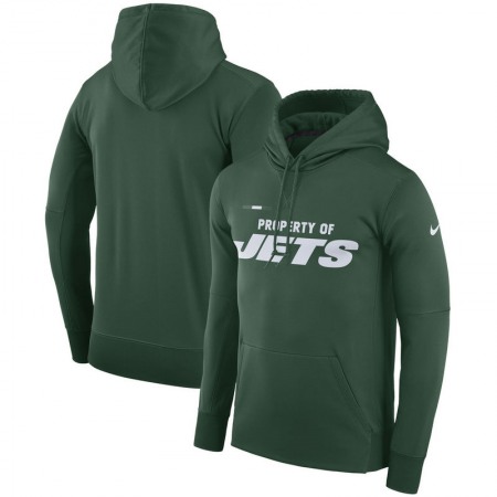 Men's New Orleans Saints  Green Circuit Property Of Performance Pullover Hoodie