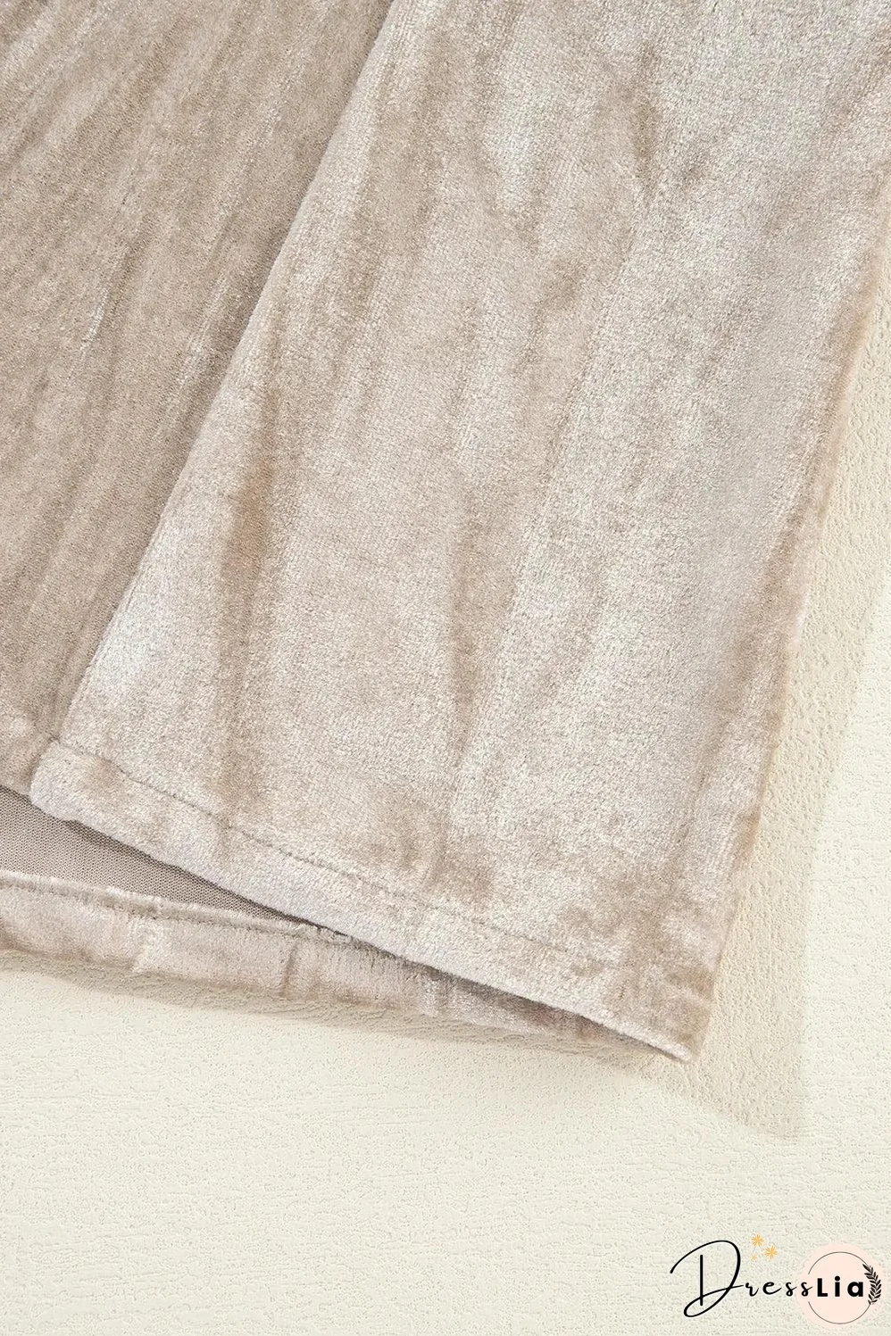 Golden Fleece Loose Fit Chest Pockets Buttoned Velvet Shirt