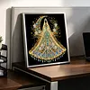 Diamond Painting-DIY Crystal Rhinestone Moon Shining Girl