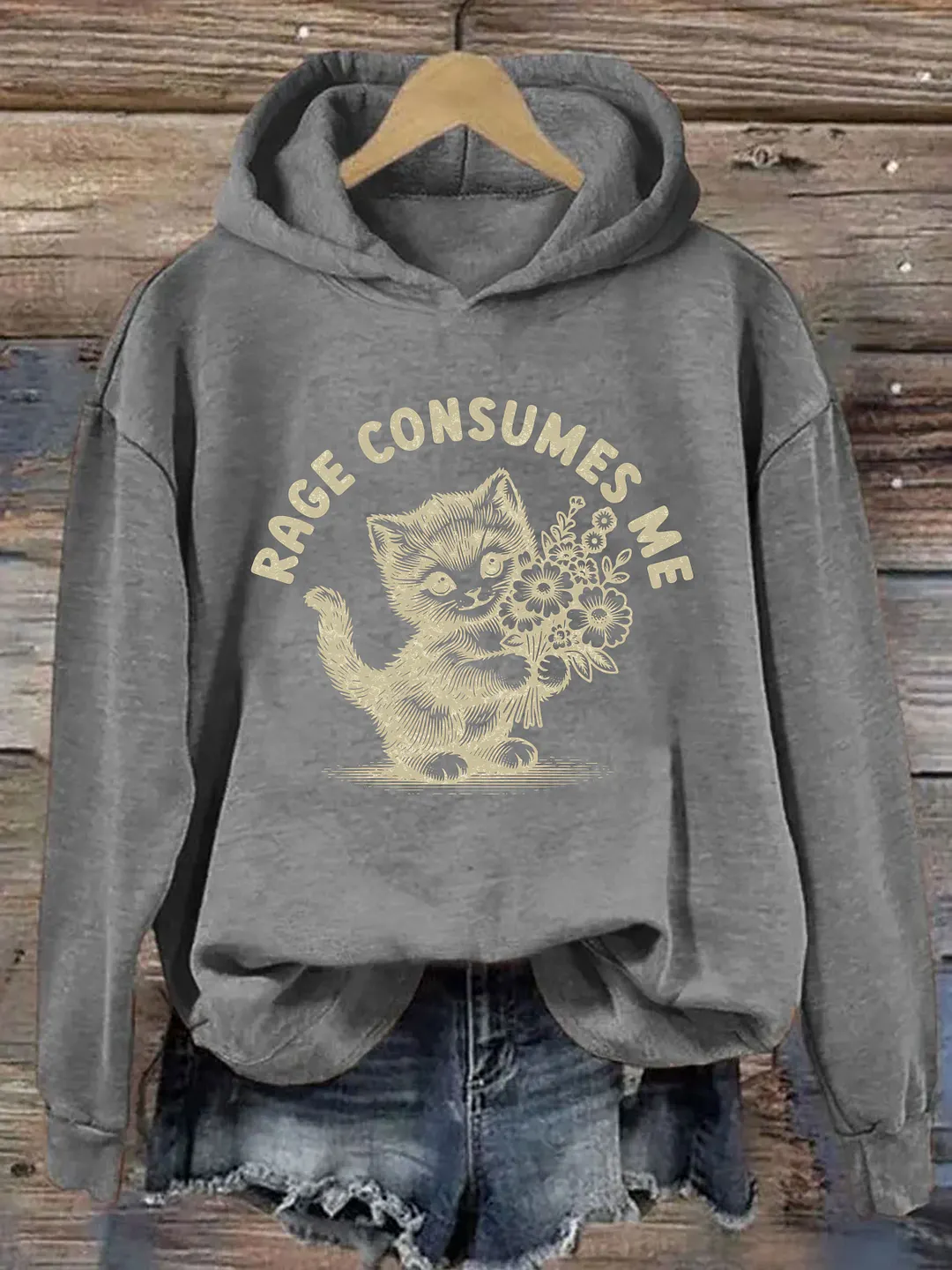 Rage Consumes Me Hoodie