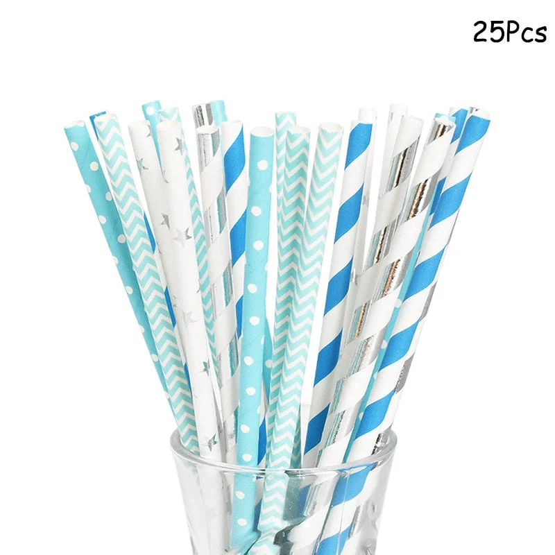 First Birthday Baby Boy Girl Party 1st Birthday Party Decoration Banner Balloons 1 One Year Old Party Baby Shower Decor Supplies