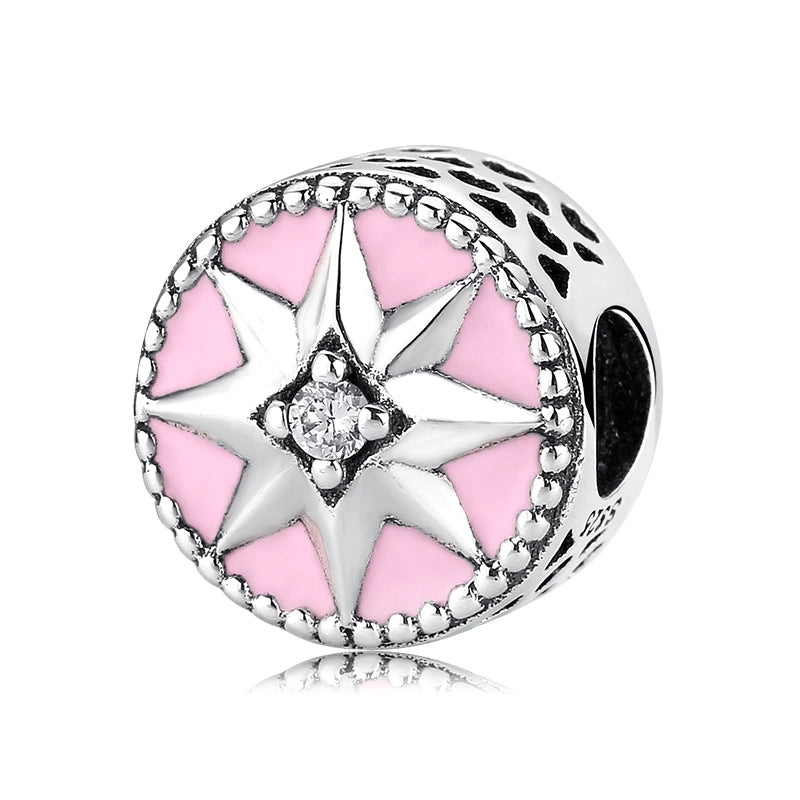 1 Piece 925 Sterling Silver Zircon Solid Color Jewelry Accessories