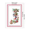 Xmas Stocking -16CT Stamped Cross Stitch Kit(30*44cm)