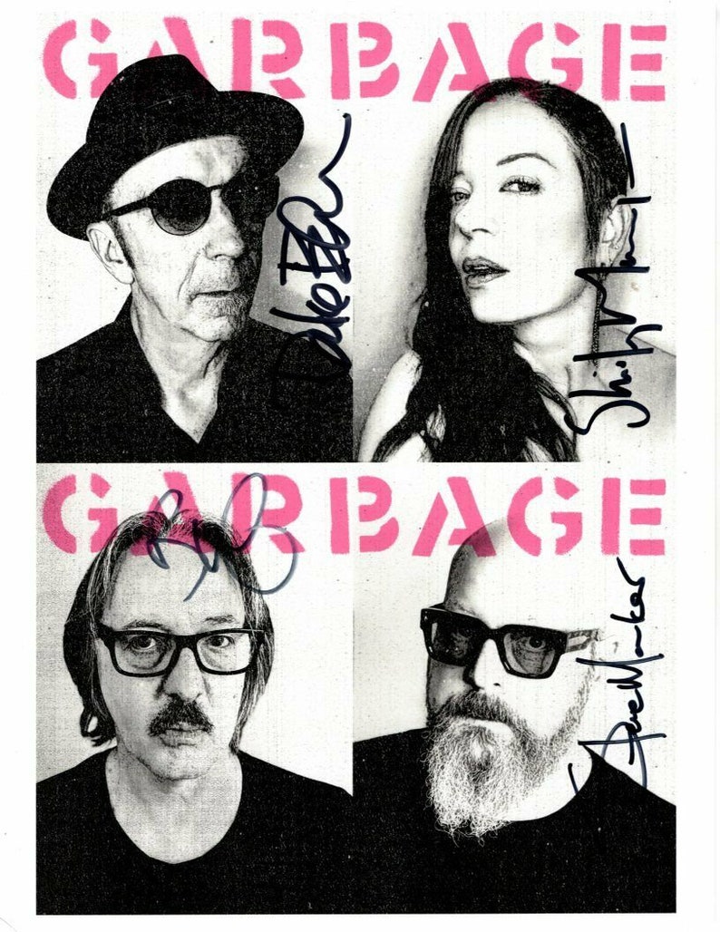 Garbage signed autographed mini Photo Poster painting poster + brand new cd shirley manson