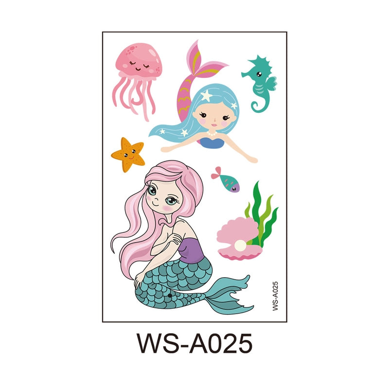 Mermaid Pet Tattoos & Body Art 1 Piece