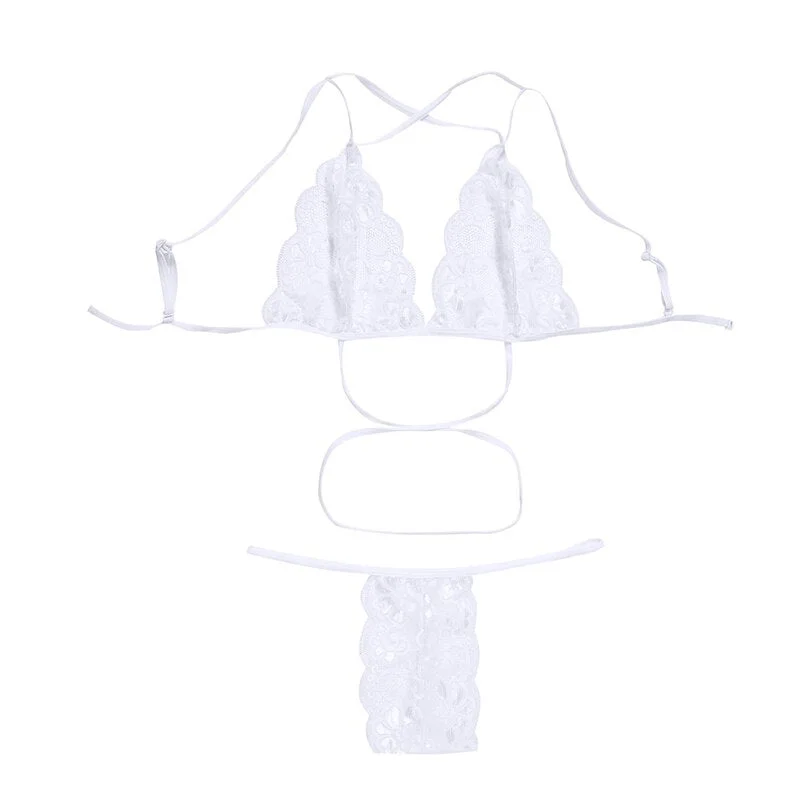 2pc Sexy Lace Lingerie Porno Komplet Bielizny Push Up Bra Set Mujer Ropa Interior Dessous Lenceria Mujer Underwear Women Set