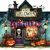 Halloween Store-11CT Stamped Cross Stitch 40*40cm/15.75*15.75in tapestrymarket