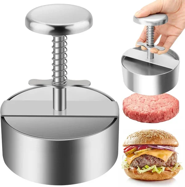 Pousbo® Manual Meat Press for Burger Patties